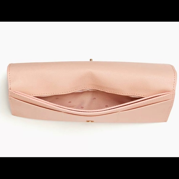 New! Kate Spade Heart Embellished Leather Wallet - Picture 6 of 6